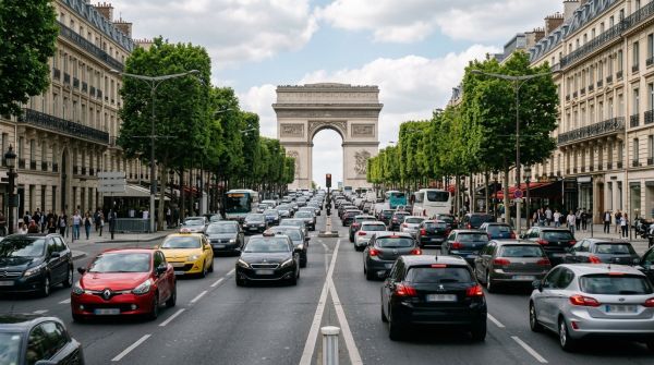Circulation en voiture à Paris : défis et solutions innovantes